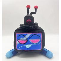 Hazbin Hotel Vox Velvette Valentino Plush Doll Cute Anime Merchandise Toy Suitable for Children's Birthday and Christmas Gifts 25cm