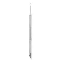 Double Head Stainless Steel Cuticle Remover Nail Pusher Dead Skin Shovel Manicure Exfoliating Prep Salon Nail Art Tool