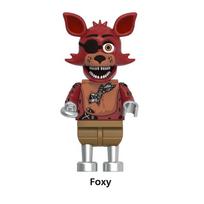 NAUJAS FNAF Nights Žaidimo Figūrėlė Mini Figūrėlės Statybiniai Blokeliai Skeletas Thriller Žaislai Dovana Vaikams Žaislai Mould King