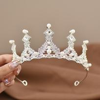Elegant Baby Phoenix Crown: Cross-Border Hair Accessory for Fashion Shows and Birthdays - Flower Girl & Princess Costumes