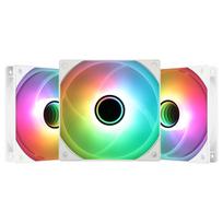 The THERMALRIGHT TL-C12W-S V3 case fan 120mm ARGB CPU cooler fan includes ARGB mirror light effect, 1500RPM speed PC PWM silent fan, and white CPU