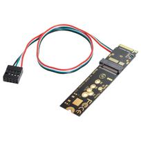 ChenYang NGFF Key-AE Card - PCI-E M.2 NGFF Key-M NVMe SSD Adapter for AX200