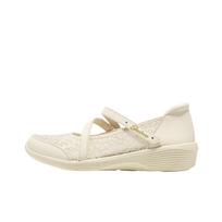 Skechers Modern Comfort Solid Color Comfortable Breathable Low-Top Casual Shoes Women sneaker 159376-OFWT 36