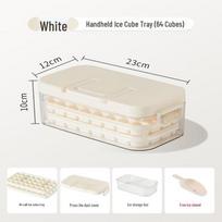 Press-Type Ice Cube Maker & Storage Box