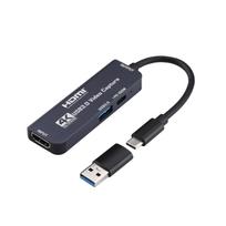 HDMI Capture Card 4K Video Capture Card USB 3.0 OTG 100W PD Game Capture HDMI to USB AUSB C YUY2 MJPEG Video RecordingGame RecordingLive