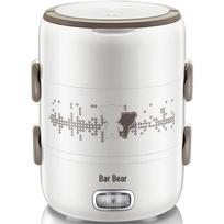 Bear 2L 3 sluoksnių elektrinė pietų dėžutė su šildymu ir garinimu, CN kištukas (adapteris įtrauktas)