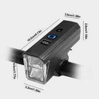 Waterproof Bicycle Head Light Automatic Sensor Bicycle Front Light Rechargeable Safety Lamp Headlight For Outdoor Night Riding