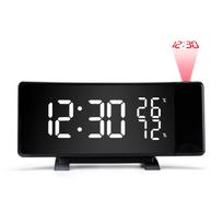 Longdai LED Digital Projection Alarm Clock with Radio, Temperature & Humidity