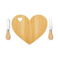 Heart Shape Cutting Board, Wood Heart Shaped Cutting Board Valentine's Day Gifts, Charcuterie Boards Bamboo Bread!