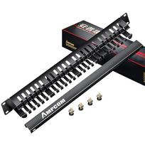 AMPCOM Rack-Mount Cable Management & Patch Panels