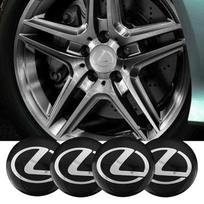 4Pcs Car Wheel Stickers 56mm Auto Center Hub Cap Decal Accessories For Lexus F SPORT GX460 Ct200h IS250 ES 220D IS200 Fsport GS