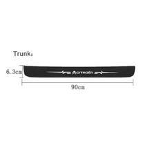 Carbon Fiber Car Decals Door Threshold Protective Sticker for Citroen Berlingo C1 Jumper DS3 DS4 DS4S DS5 DS7 C2 C3 DS SPIRIT