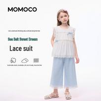 MOMOCO Girls' Summer Two-Piece Fashion Set 130