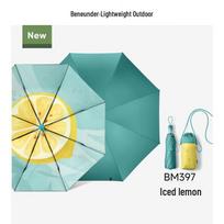Beneunder Triple-Fold Blackout Sun Protection Umbrella BM397