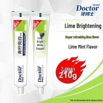 Dentistar Lime Whitening Toothpaste Twin Pack