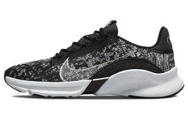 Nike Wmns SuperRep Go 3 Flyknit Next Nature 'Black White' 36.5