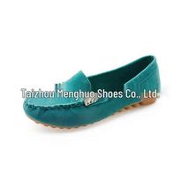 Korean Style Women's Autumn Low-Cut Moccasins Slip-On Flat Loafers Plus Size Shoes 42