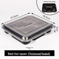 Disposable Multi-Compartment Takeout Meal Box