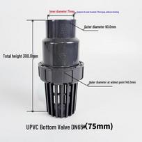 Diannan PVC/UPVC Water Pump Bottom Check Valve