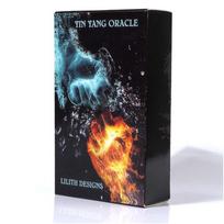 10,3*6 cm Yin Yang Oracle Lilith dizaino kortų žaidimas Oracle black