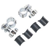 Chromo motociklo greitkelio spaustuko pėdos kaiščiai Kojos atramos pedalo pėdų kojelės laikiklis, skirtas Harley Electra Road King Street Glide 1-1/4 Footpegs Mount A