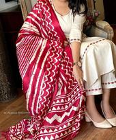 Indian Women Salwar Suit Kurti Designer Party Wear Top Tunic Kurta Pant Dupatta Set Dress M