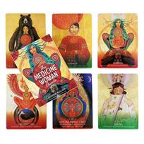 The Medicine Woman Oracle Cards Full English Deck Tarot Divination Wisdom Fate Family Party Edition Board Game