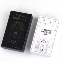 Whispers of Insight - Why Oracle Deck 10.3*6cm 54 Inspirational Answers To Explore The Hidden Meanings Behind Life's Challenges