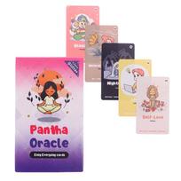 Pantha Oracle korta Taro pranašystė Likimo būrimo kaladė Šeimos vakarėlio stalo žaidimas