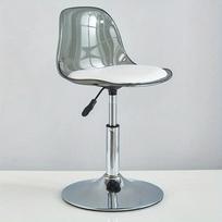 Acrylic Bar Chair Home Office Chair High Stool Lift Chair Back Transparent Telescopic Front Desk Cashier Bar Stool Furniture