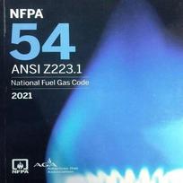 54 ANSI National Fuel Gas Code 2021 Paperback