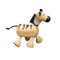Beech wooden simulation small animal building block forest farm animal doll early education children building block dryžiai