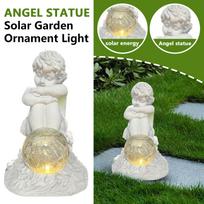 Resin Handicrafts, Flower Statues, Solar Lights, Garden Decorations, Ornaments, Rustic One Size