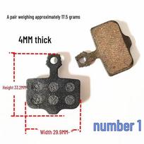 Lishi Mountain Bike & E-Bike Disc Brake Pads