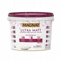 Magnat Ultra Matt 10L balti lateksiniai dažai sienoms ir luboms