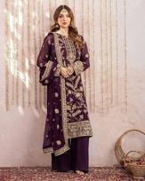 Indian Designer Party Wear Sequence Embroidered Salwar Kameez Indian Bollywood Palazzo Set M