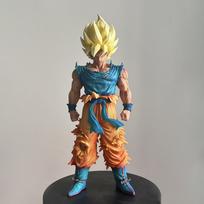 Anime 28cm Son Goku personažas Goku Super Saiyan 1 veiksmo figūrėlė PVC modelio statulėlė Darbalaukio dekoracija Kolekcinis žaislas C