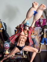 Vienas Gabalas Frankie Šiaudinės Kepurės Įgula Prieš Dvejus Metus Gali Būti Judinama PVC Anime Figūrėlė 13.77 colio/35 cm Mėgstamiausi Stalo Įrengimas Žaislai Dovanos With box brown