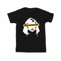 Blondie Mens Face Graffiti T-Shirt S