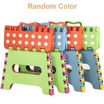 Folding Stool Lightweight Durable Plastic Stool With Handle For Adults Children Home Spacing Saving Outdoor Folding Step Stool