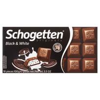Schogetten Pieninis Šokoladas Su Vaniliniu Įdaru Ir Kakavos Sausainių Gabaliukais 100 G