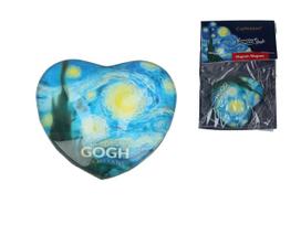 Magnes Na Lodówkę Serce Van Gogh Gwiaździsta Noc Sztuka Prezent Carmani