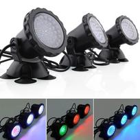 LED Aquarium Light Set with Adjustable Heads and Power Adapter for Fish Tank Lighting Multi-Mode Automatic Color Changing Water Aquarium Lamp One Size