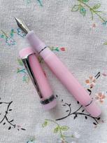 Kaigelu 316 Acrylic Fountain Pen Polish Nib Blue Brown White Marble Amber Pattern Ink Pen Writing Gift Students Office Business (as the picture,Kaigelu EF(0.38MM))
