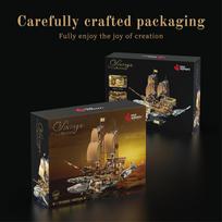 High-Quality Steam High-Quality Retro High-Quality Whale High-Quality Boat High-Quality Moc High-Quality Building High-Quality Blocks,Steampunk WITH BOX