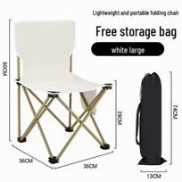 Outdoor Portable Folding Table and Chair Set - 5 Pieces for Picnic, Beach, or Self-Driving Tours