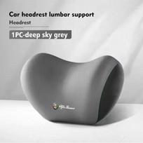 Car Logo Seat Head Protector Cushion Lumbar Support Pad Auto Accessories For Alfa Romeo Giulietta 940 2010-2014 2019 2021