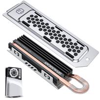 GRAUGEAR M.2 2280 NVMe SSD Heatsink for PS5 ProSlim. This heatsink replaces the expansion slot cover and is compatible with PlayStation 5 ProSlim.