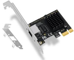 Side3 2.5Gbps LAN Card Realtek RTL8125BG PCIe x1 Network Card 2.5G1G100Mbps NIC