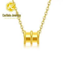 Shuibei 999 Fine Gold 3D Slim Waist Pendant Necklace for Women - Hot Seller Pendant Only